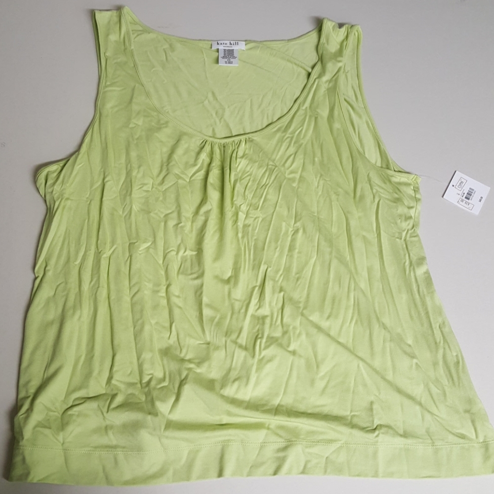 New Kate Hill Willow Sleeveless Tank Size 2x